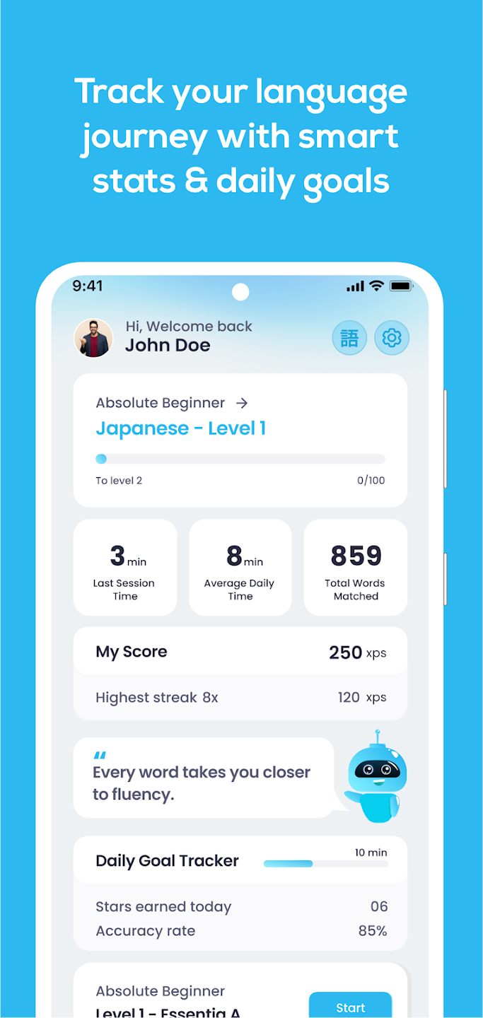 Word Waves app screenshot