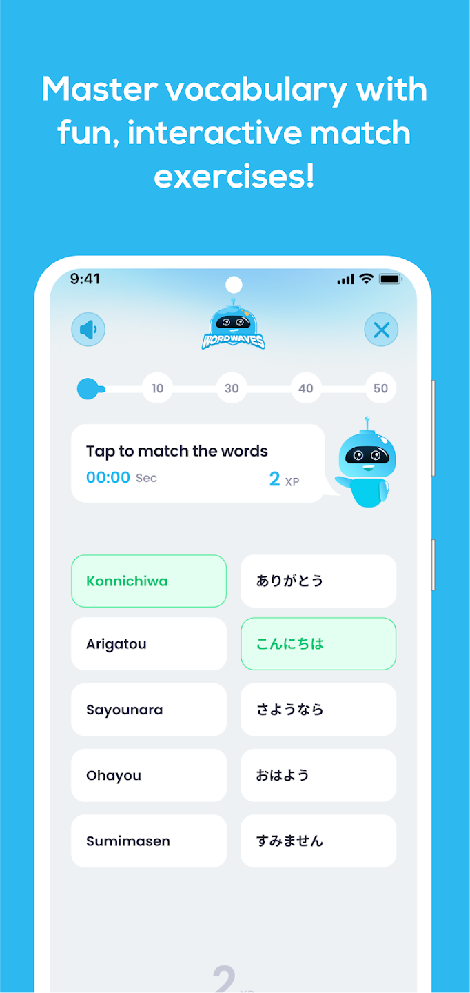 Word Waves app screenshot